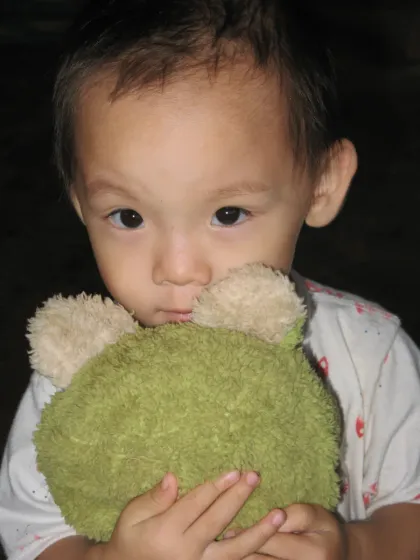 The children range in age from as little as 1 month old, to over 20 years old.